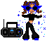 Nhân vật pixel DJ